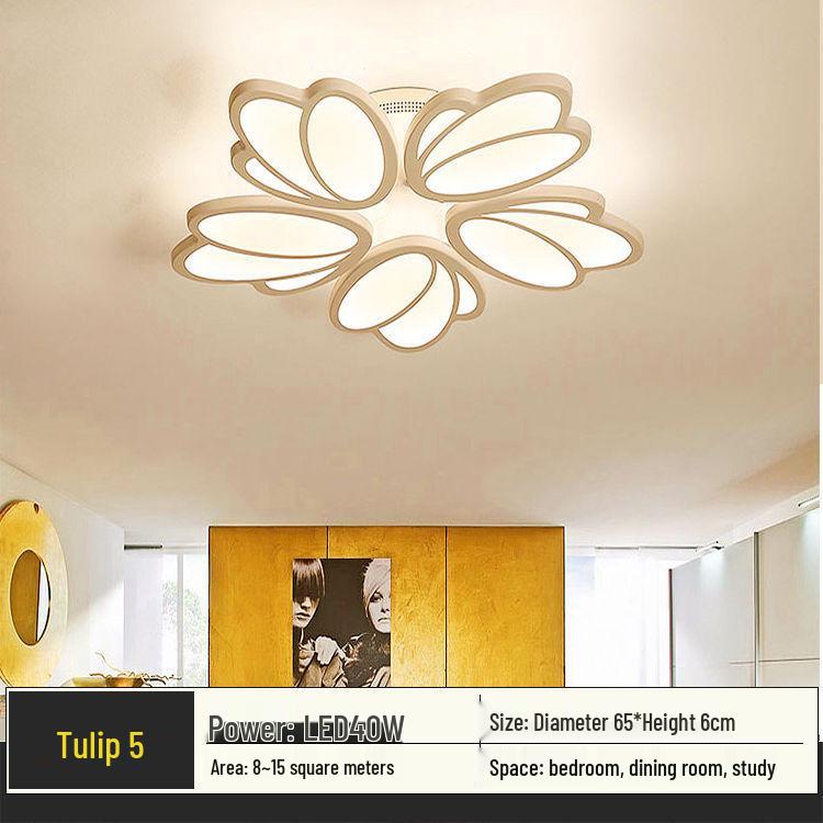 Elegant Modern LED Nordic Ceiling Lamp for Living Room, Bedroom, and Restaurant