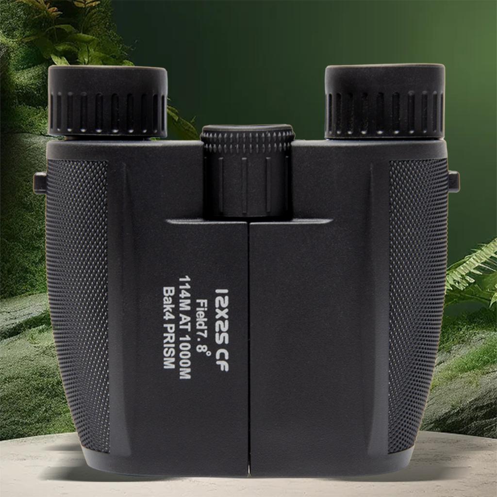 Binoclu 12X25 HD Mini Telescop Portabil BAK4 Acoperit FMC Telescop Exterior Observarea Păsărilor Vânătoare Călătorie Camping Joc cu Minge
