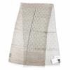 Pristine GUCCI Stall GG Jacquard Mini Fringe Shawl beige wool Women 165904 3G646 Used