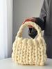 Icelandic Wool DIY Chunky Knit Korean-Style Tote Bag