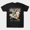 Herren Schwarzes Print-T-Shirt Tyler Shough New Orleans Saints Mister Shoughtime No-Cut Transferpapier Druck Baumwoll-T-Shirt
