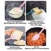 Kitchen Utensil Silicone Scraper, Heat Resistant Baking Spatula Cake Icing Smoother Mixing Tool