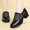 Women's Summer New Mesh Block Heel Sandals Round Toe Low Top Thick Sole Breathable Zippers Sandals High Heel Ankle Cool Boots