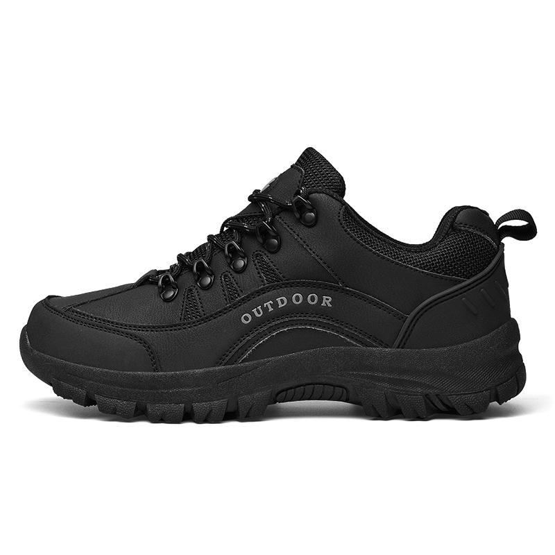 38-49 Men's Shoes In Winter Low Outdoor Hiking Shoes Thick Sole Climbing Hiking Shoes Snow Bootses