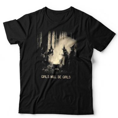 Mädchen sind Mädchen T-Shirt Unisex und Halloween Horror Cottagecore Hexen