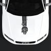 1PC Aircraft Pattern Car Stickers Waterproof Sunscreen for Hood Cover Scratches Durable Vinyl Decals Decor Vehicle Accessories
