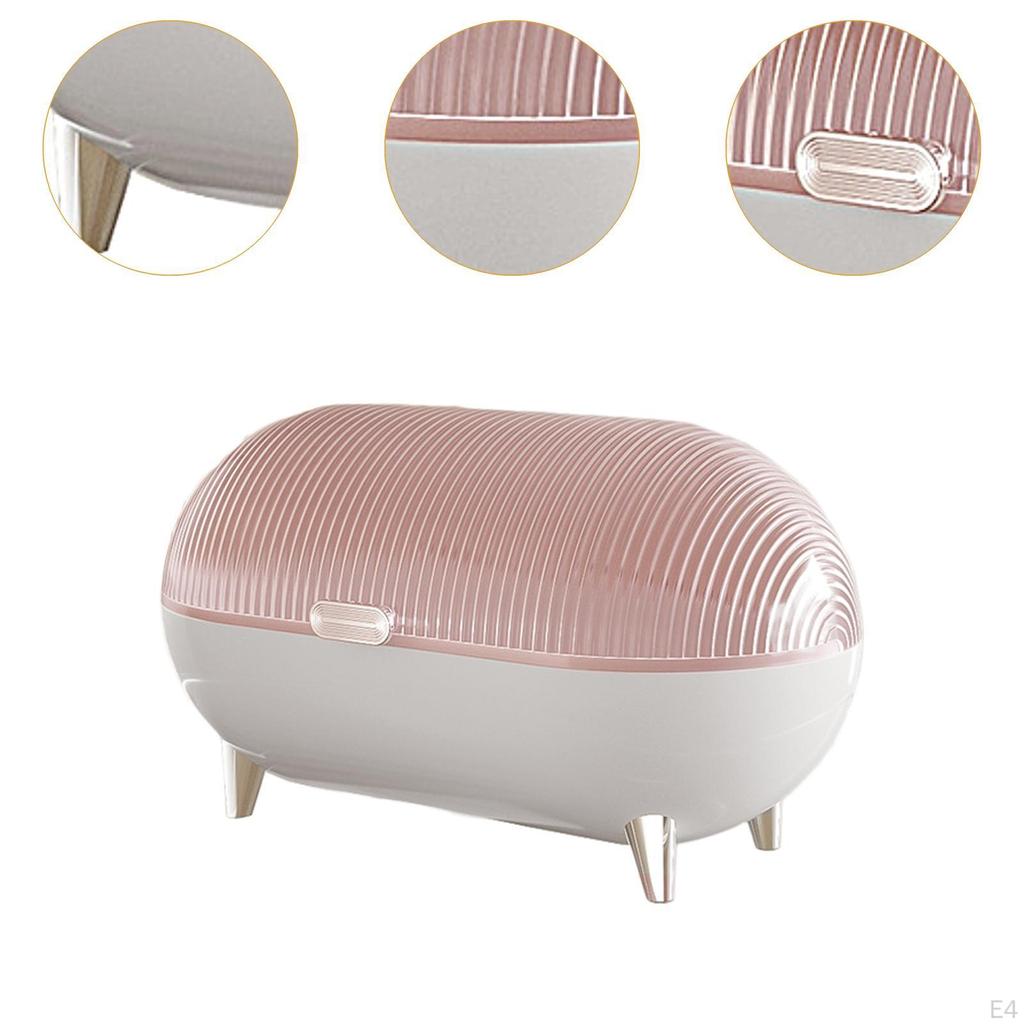 Desktop Storage Box Desk Organizer Candy Dish Entryway Catchall Holder Clear Key Jewelry Tray