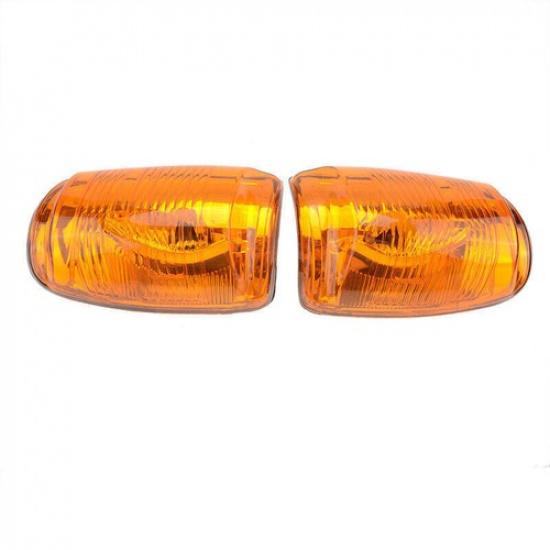 Side Mirror Turn Signal Light Yellow For Ford Transit 150 250 350 350HD 2015~21