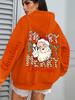 Women's Hip Hop Streetwear Santa Claus Hoodie – Autumn Style