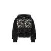 European and American Fashionable Pink Leopard Print Trendy Avant-garde Street Loose Ins-style Retro Niche Sweatshirt Jacket