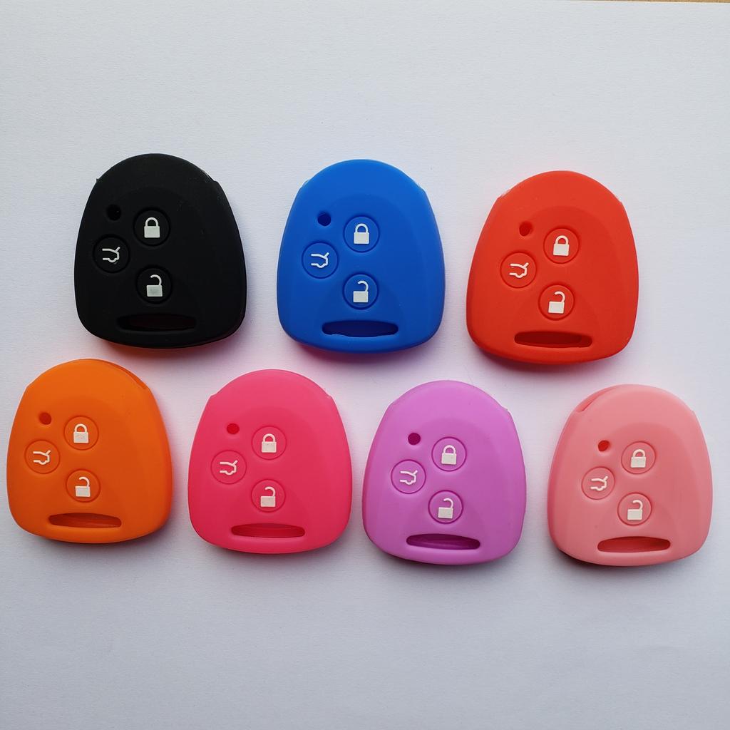 Smart Keyless Remote Key Cover For Perodua Kelisa Kancil Kenari Alza Viva Myvi Daihatsu Mira 3 Button Fob