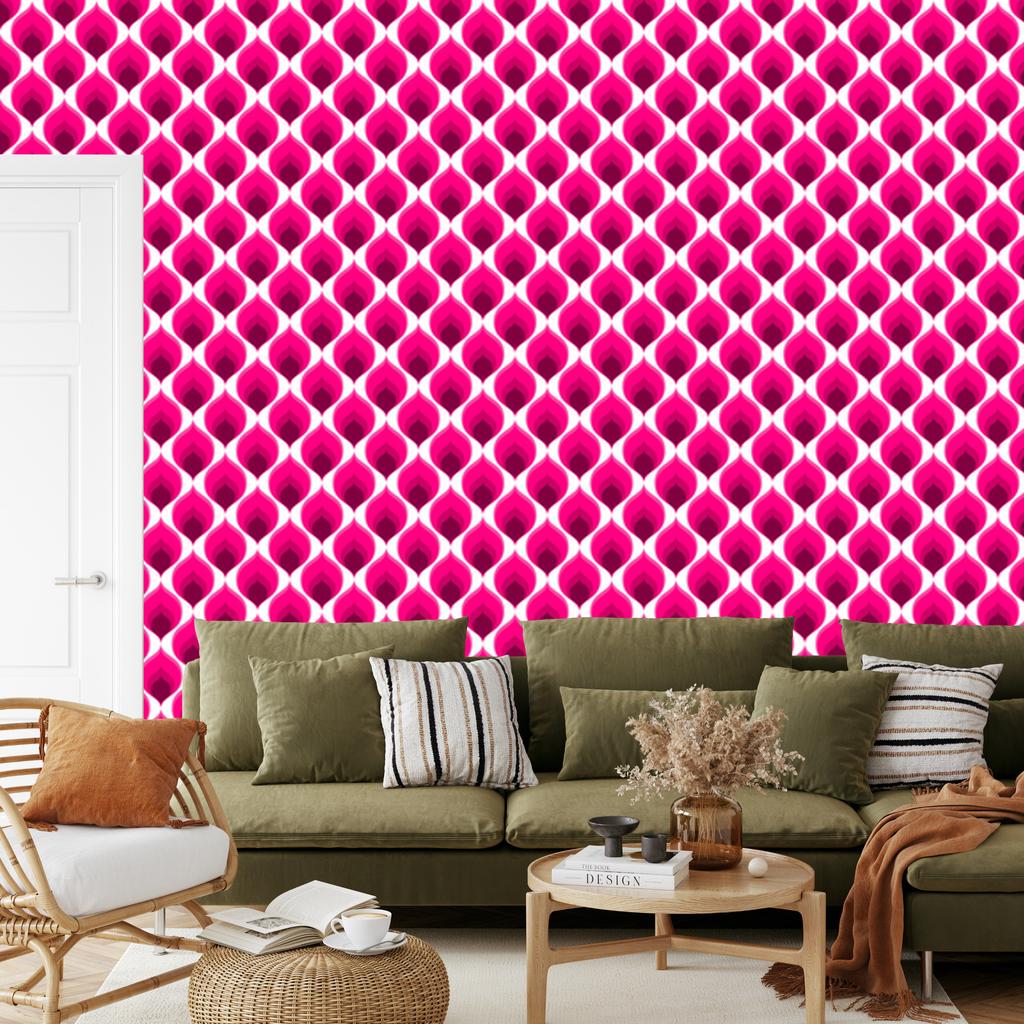 Tapeta Piękne geometryczne ornamenty do salonu i sypialni 50x1000