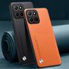 Luxury PU Leather Case For Honor X8 5G X6 X6S Back Cover Matte Silicone Shockproof Full Protection Phone Case For Honor 70 Lite