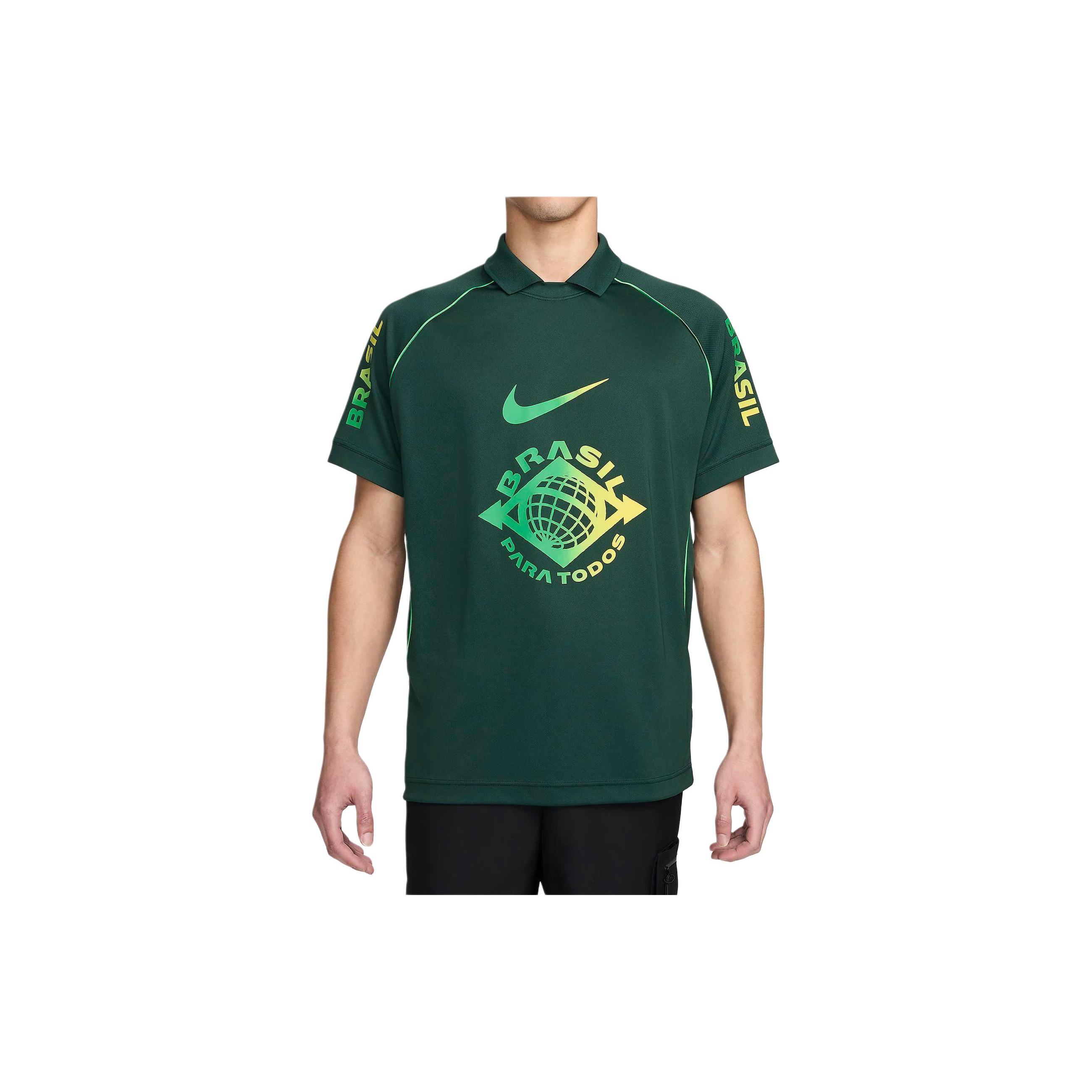 Nike Men s Dri FIT Football Shirt Soccer Jersey Men s Professional Green FZ2949-397 M