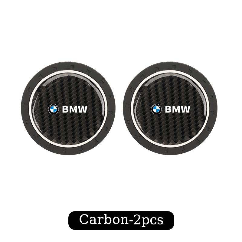 

Hot 2025 2PCS Car Interior Coaster Water Cup Mat Waterproof Pad For BMW X3 X5 M5 M3 E46 E90 E60 F10 E39 F30 E36 G30 E87 E70 E91