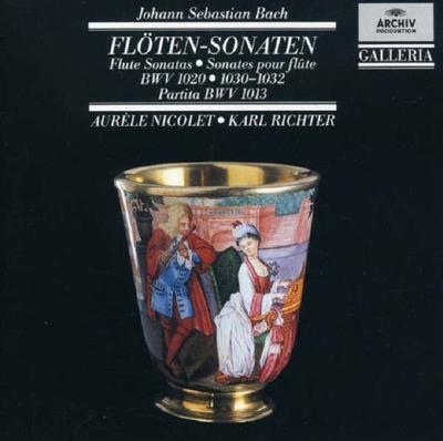 CD JOHANN SEBASTIAN BACH - AUR?LE NICO - Fl?ten-Sonaten ? Flute Sonatas ? So 4271132 Archiv Produkti 1988 Europe Classical Used