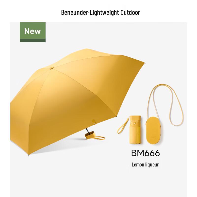 Beneunder BM666 Ultra-Slim UV Protection Sun & Rain Umbrella