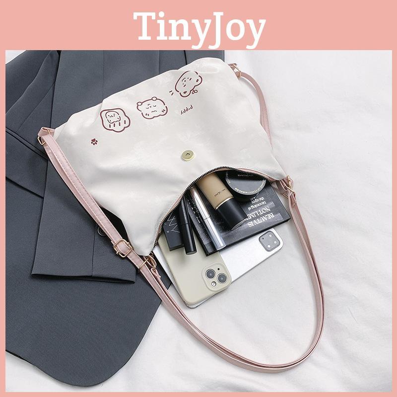 Pattern Single Bear Shoulder Underarm Bag Large Capacity Handbag Backpack Gift