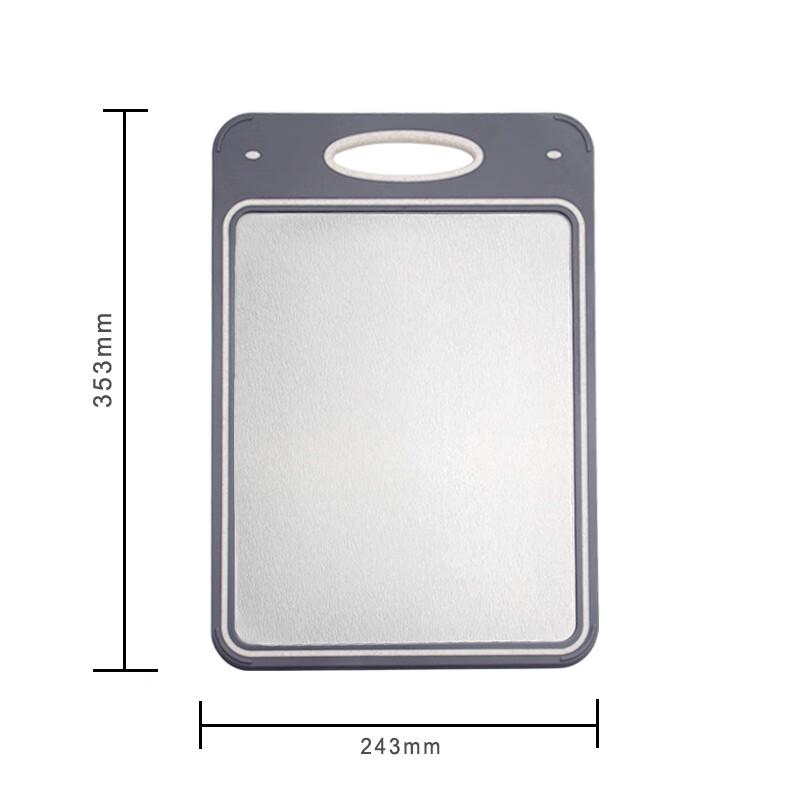 ZISIZ Wheat Straw Double-Sided Cutting Board