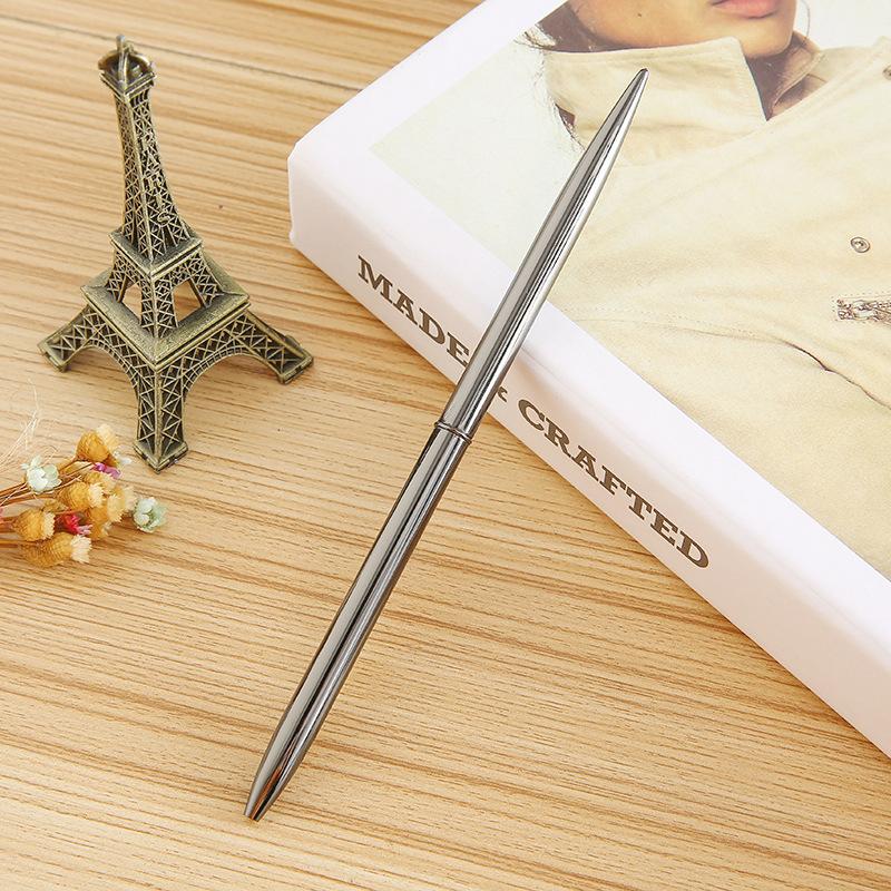 

1pcs Creative Upscale Business Office Signing Pen Fashion Office School Supplies Writing Pens For Kids Gift Metal Ballpoint Pens