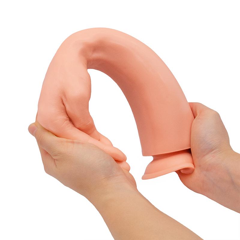 Extragroßer Fäustel-Dildo: Robuster Analplug für Männer, bietet tiefe Dehnung mit dickem, riesigem Design.