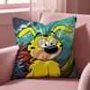 M-Marsupilami CARTOON Kissenbezug Mehrzweck-Kissenbezug für Zuhause & Auto - Wendbar, Weich & Langlebig für den täglichen Gebrauch