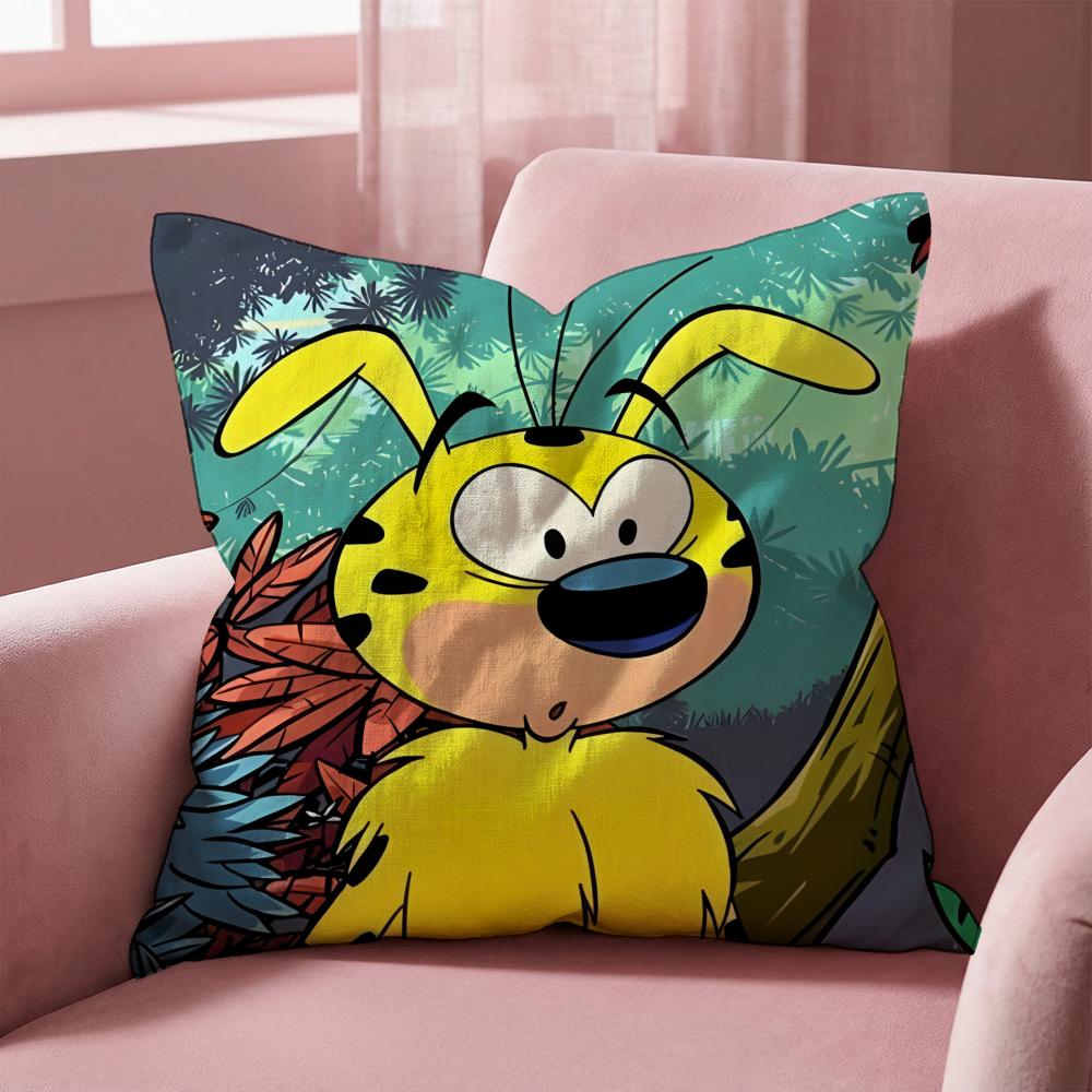 M-Marsupilami CARTOON Kissenbezug Mehrzweck-Kissenbezug für Zuhause & Auto - Wendbar, Weich & Langlebig für den täglichen Gebrauch
