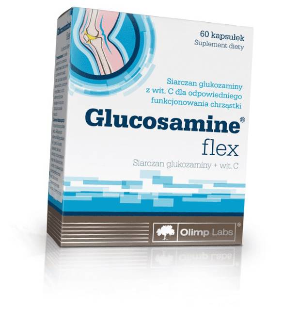 

Сульфат Глюкозаміну, Glucosamine Flex, Olimp Nutrition (03283001) 60caps
