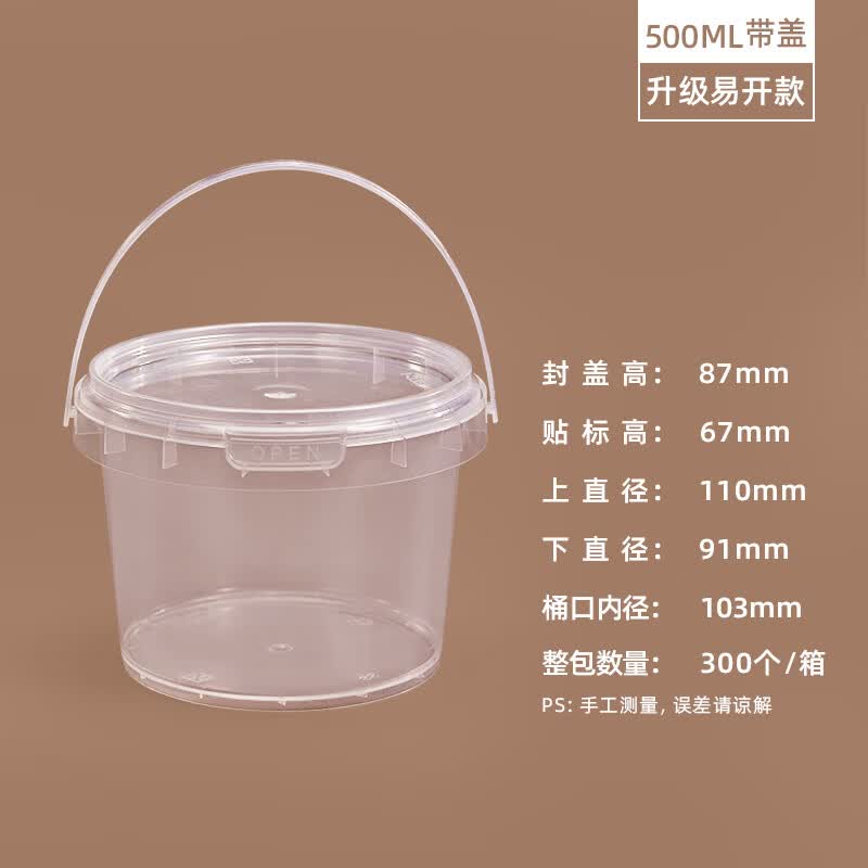 Disposable Transparent Plastic Takeout Containers