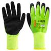 Insulated Work Gloves, Latex-coated Polyester (2 Layers), 3241X, Size 10