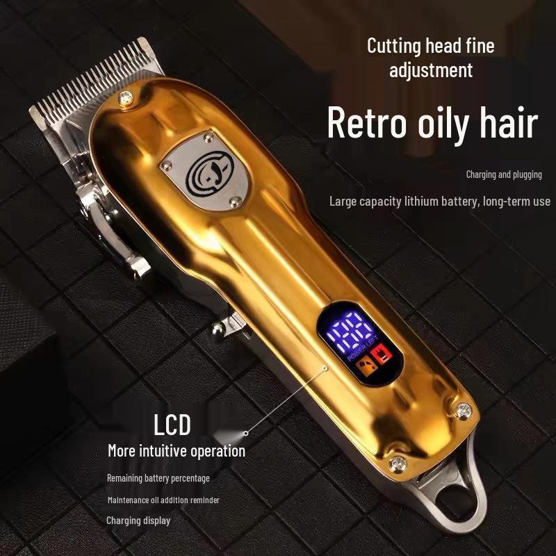 Men's Electric Hair Clipper & Trimmer: Specialized Oil for Hair Cutting, Shaving, and Carving.