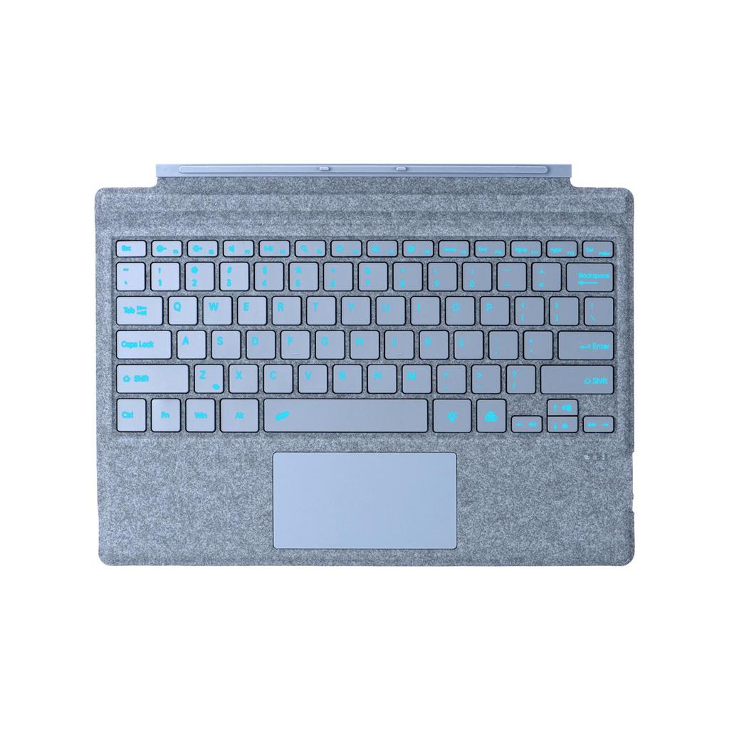 Compatible with Microsoft Surface Pro 3, 4, 5, 7 & Go/2/3 Bluetooth Ultra-thin Wireless Keyboard