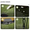 Bolsa para Manillar de Bicicleta Ligera Bolso Cruzado Portátil Bolsa de Almacenamiento para Tubo Frontal de Bicicleta de Carretera Accesorios de Ciclismo