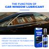 Car Window Lubricant Kit With Towel Door Rubber Strip Softening Maintenance Eliminates Noise Car Detailing Care Lubricant Agent