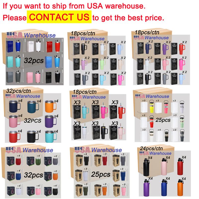 40oz Stainless Steel Tumblers H1.0 H2.0 New Design Double Wall Vacuum Travel Mugs Parties Gifts for Cold Thermal Drinkware
