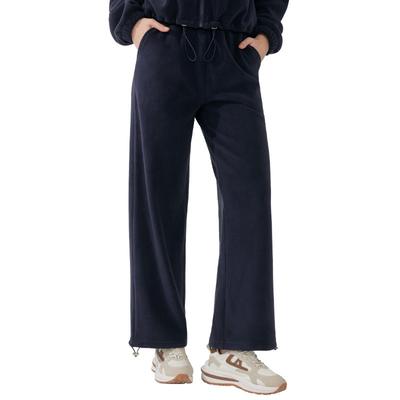 Women's Winter Padded Thickened Wide-legged Straight Sports Trousers