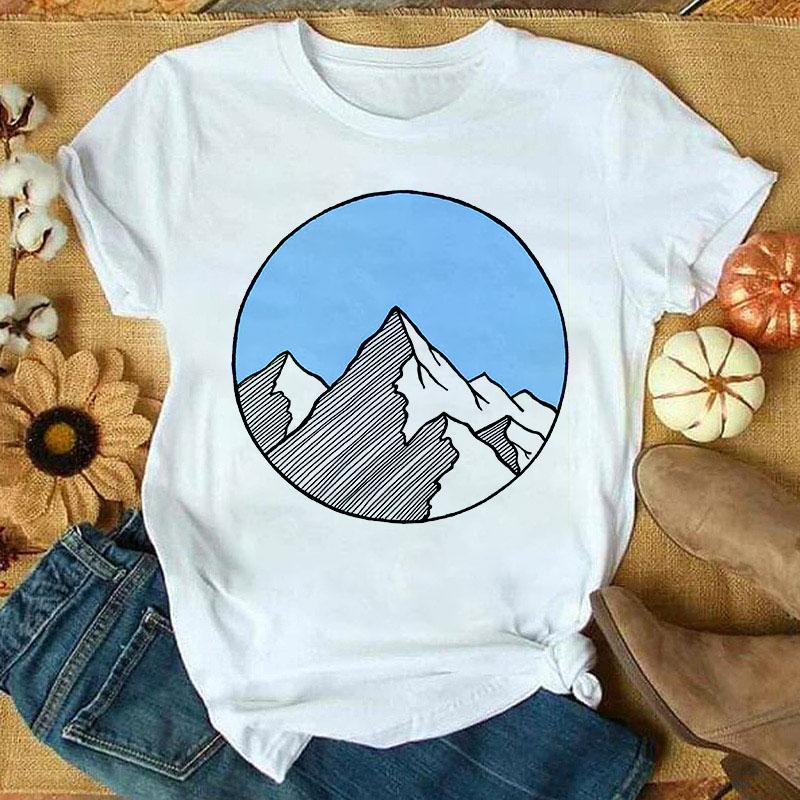 Neue Mama Buchstaben Shirts Bedrucktes Sommer Damen T-Shirt Lässig Kurzarm Tees Geometrische Figur Ulzzang Harajuku Damen Oberteile Shirt