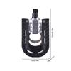 Bicycle Folding Pedals with Safety Reflective Sheet Bicycle Flat Pedals Non-Slip Universal Foldable Pedals Bicycle Accessories