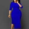 Women's New Fashion Temperament Tongle Hip-wrapped African Dress
