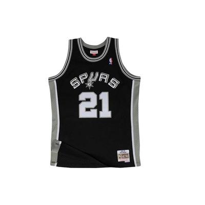 Mitchell Ness San Antonio Spurs Jersey SMJYGS18208-SASBLCK98TDU