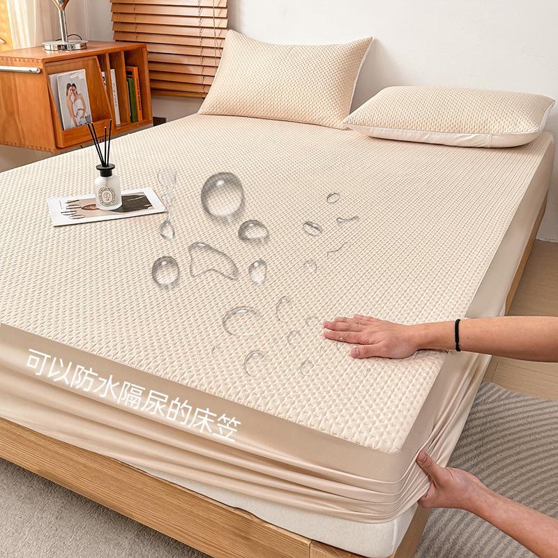 Class A Quilted Waterproof Bed Sheet & Mattress Protector