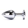 1PCS Small Size Metal Crystal Stainless Steel Anal Plug Jewelled Anal Butt Plug Sex Toys Products