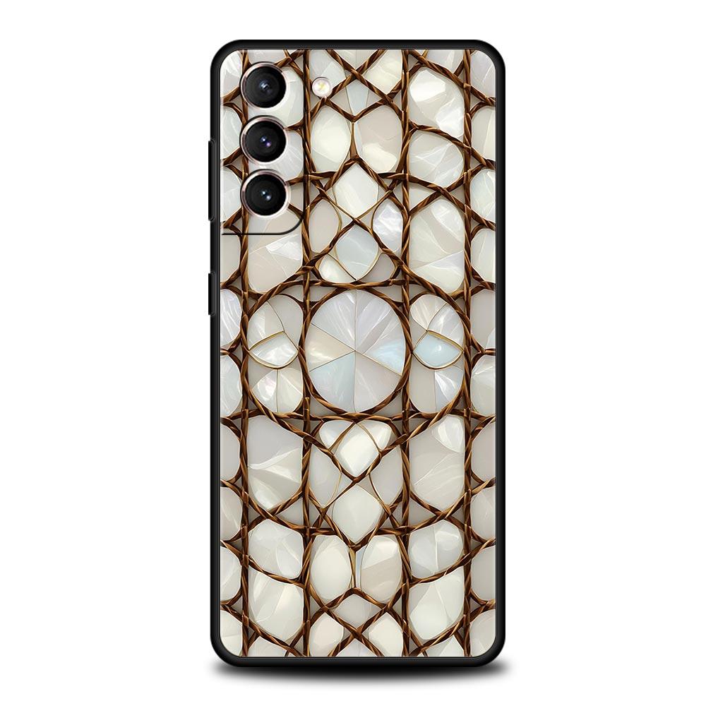 Folds Texture Phone Case for Samsung Galaxy S26 S25 S24 S23 S22 S20 S21 FE Ultra S25 Edge Plus 5G Soft TPU Cover Fundas Capa Bag