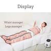 3 Modes Air Chambers Leg Compression Massager Vibration Infrared Therapy Arm Waist Pneumatic Air Wraps Relax Pain Relief Massage 18W