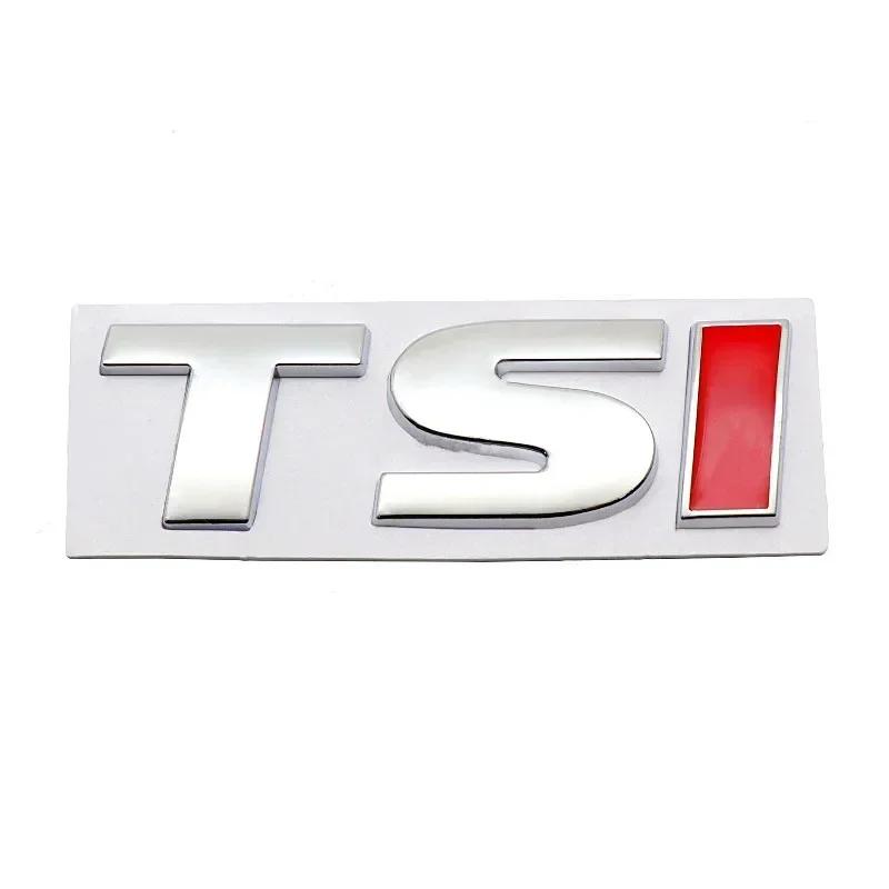

3D Металеві TSI TDI GTD GLI Наліпки-Емблеми на Задній Багажник Автомобіля Авто Наклейка Для VW Polo Golf Passat Jetta Scirocco MK4