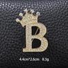 Unisex Versatile English Letter Brooch Lapel Pin for Suits and Clothing