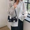 Nylon Cloth Bag Women's New Lightweight Small Satchel Underarm Bag Simple Shoulder Canvas Bag Trendy Dumpling Bag