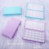 Magnetic Watercolor Paint Box 24 Grid Plastic Pigment Box Empty Paint Palette  Outdoor Sketching