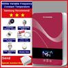 Small Instant Heating Electric Water Heater Anti Dry Burning Energy-saving Water Heater Household Constant Temperature Large Screen Shower Machine