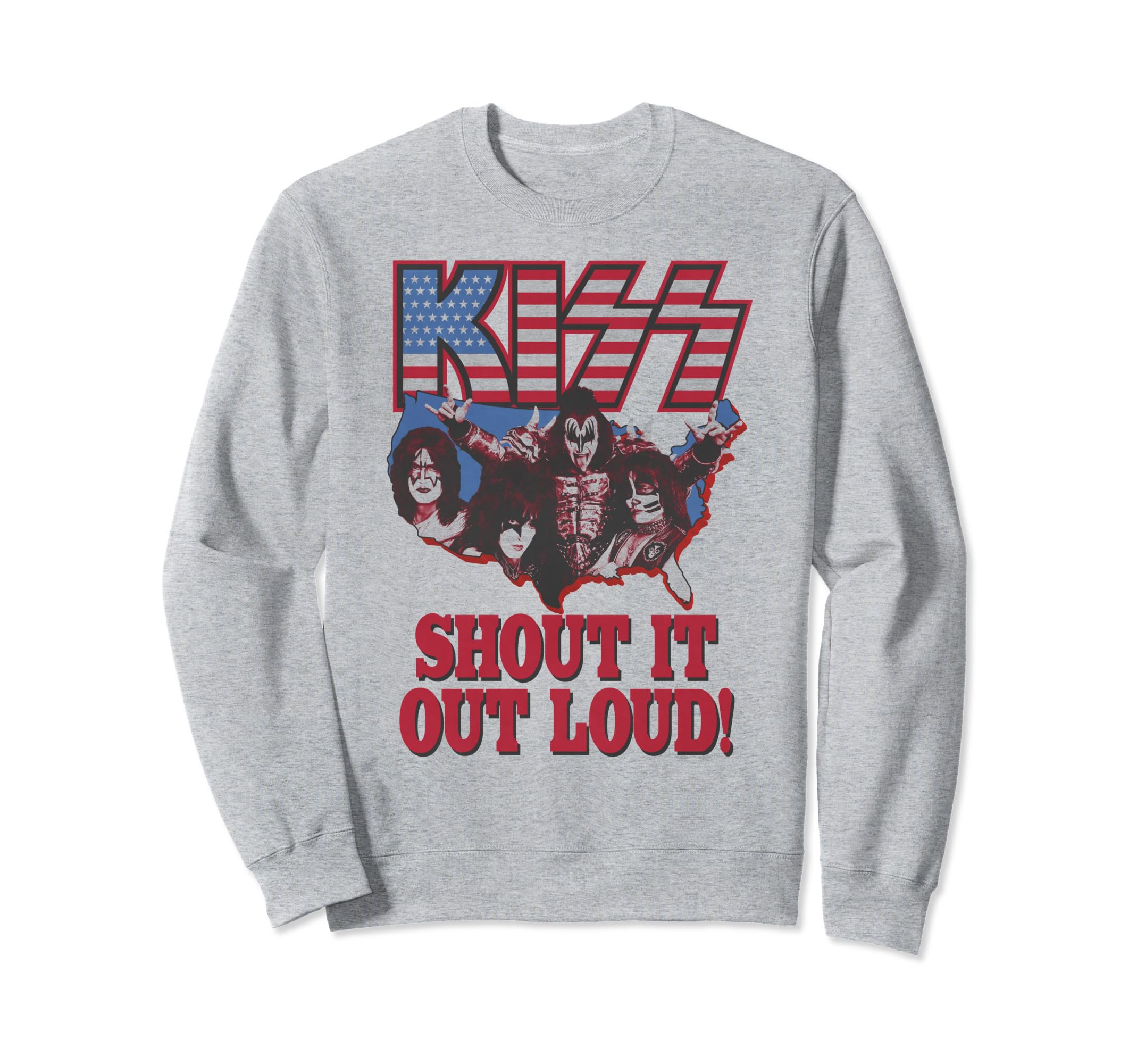 

KISS-Shout It Out Loud USA Sweatshirt